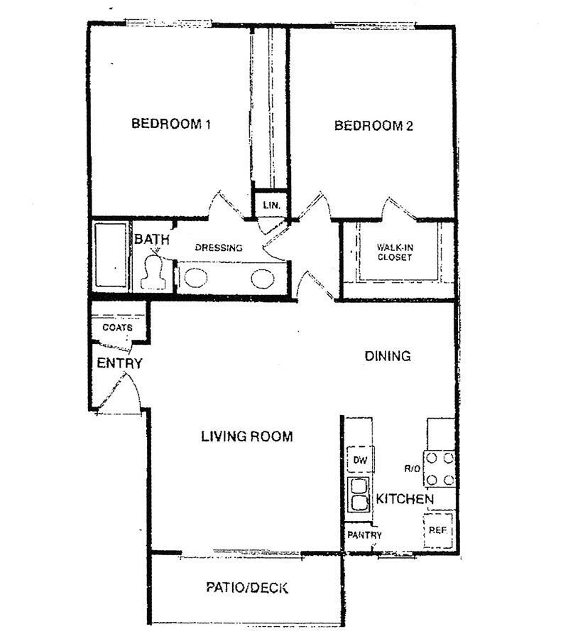 2X1 Floor Plan 2